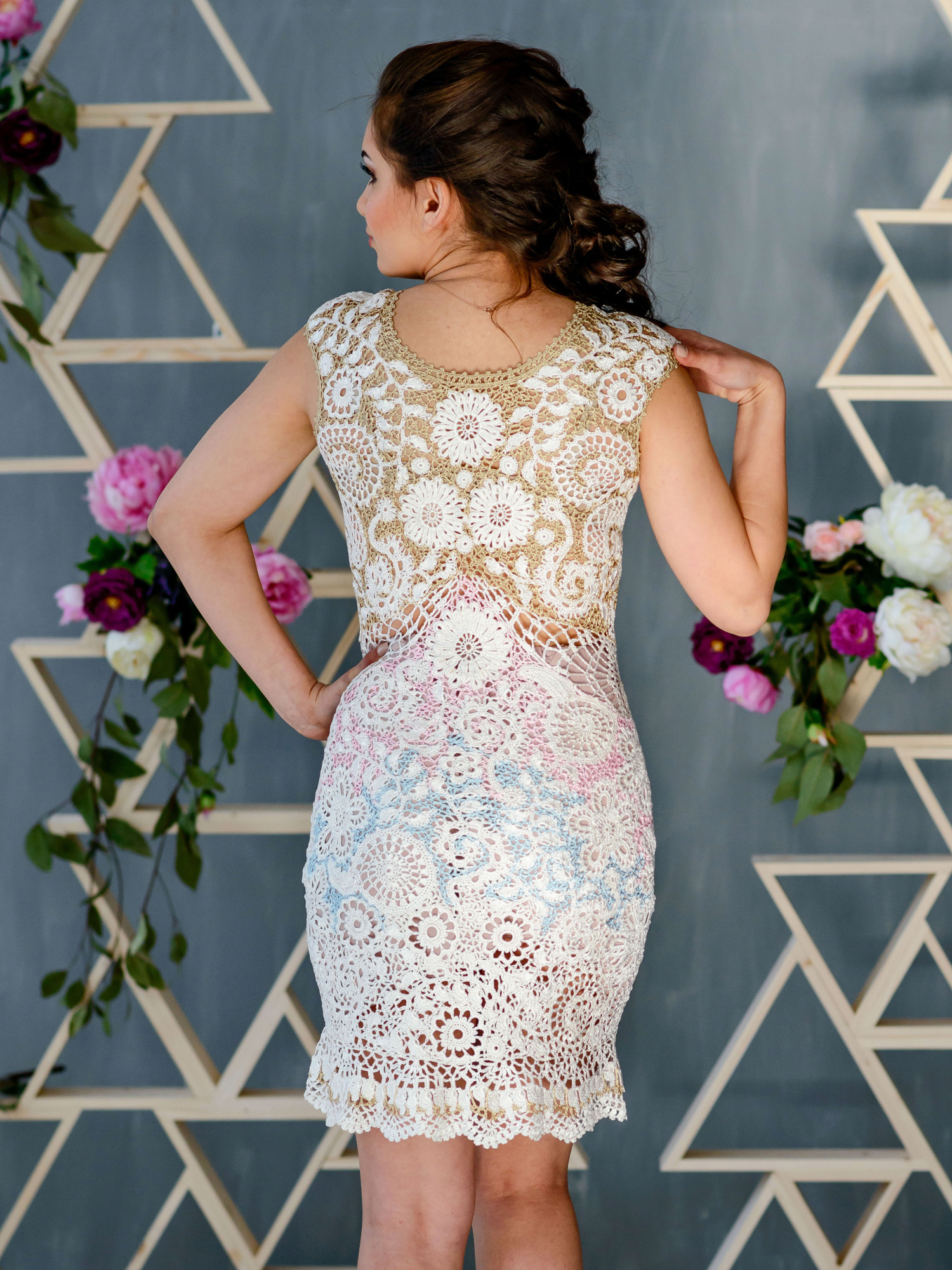 Сукня “DREAM” – міні, ручна робота, шовкова віскоза